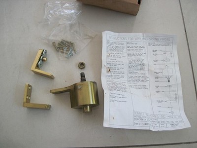 Bommer 7022 Spring Gate Pivot-Hinge Adjustable Door Gate Hardware In Box