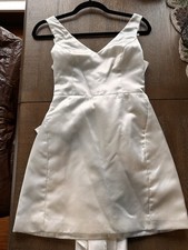 LULUS XS Small 0 White Rehearsal And Reception Dress