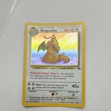 Dragonite 4/62 Fossil Holo DMG