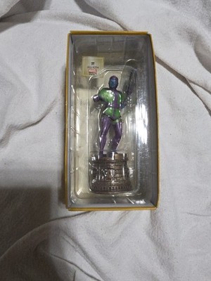Eaglemoss Marvel Comic Kang #11 Black Rook Chess Piece Figurine IOB