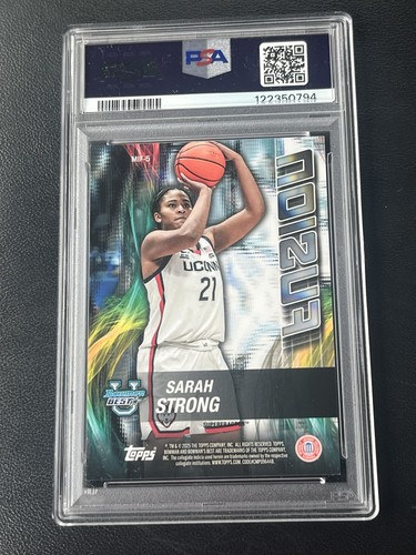 2024 Bowman U Best Ziebell/Sarah Strong Fusion SuperFractor #1/1 PSA 8