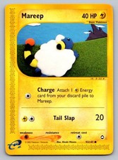 Pokemon Card Mareep  e-Reader Aquapolis 93/147, WOTC 2003 NM - C1 on eBay