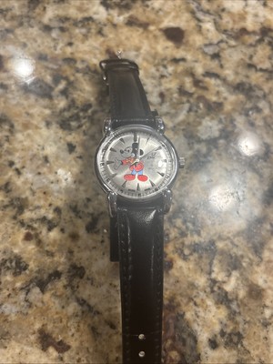 Vintage ENICAR, Manual Wind 17 Jewels Disney Mickey Watch Running When Wound