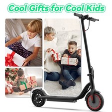 Ladped Electric Scooter 8.5" Solid Tires 350W Folding Commuting E-Scooter Gifts