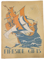 1931 Fireside Gift Catalog Art Deco Lighting Lamp Shades Tobacciana Toy Lingerie