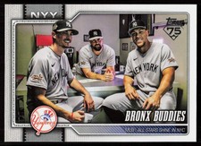 2026 Topps Series 1 Celebration Bronx Buddies #302 New York Yankees