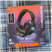 JBL Quantum 400 USB Gaming Headset Black, Gam...