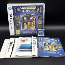 PROFESSOR LAYTON And The Spectre's Call Game (Last Specter) *REGION FREE* PAL DS