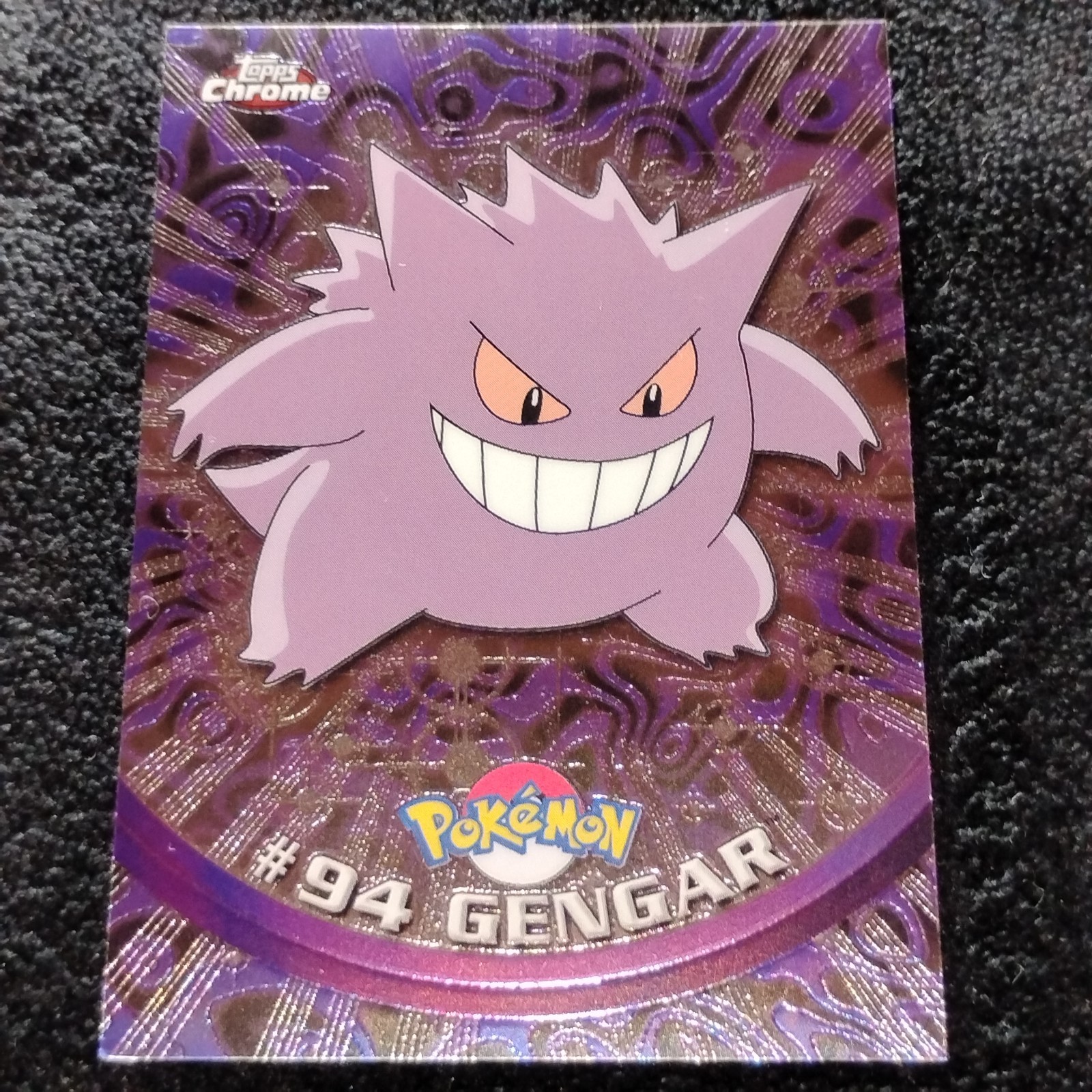 GengarGang-ToppsChrome&Base-Near Mint+-Vintage Pokemon TCG-NowWithMore Gengar!