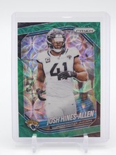 JOSH HINES-ALLEN 2025 PRIZM GREEN SCOPE /75 #43 JAGUARS Q6758