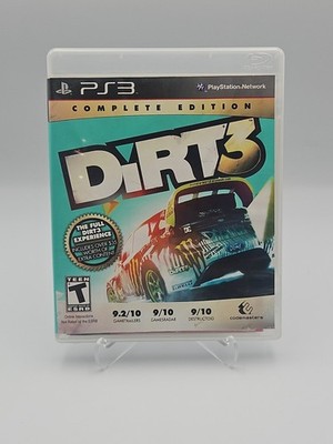 Dirt 3: Complete Edition (Sony Playstation 3, PS3) CIB Complete In Box Tested
