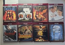 Lot of 8 HD-DVD Movies DreamWorks The Rundown, Feast,disturbia,beowolf,Corpse Br