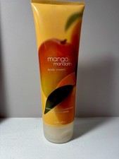 Bath  Body Works Mango Mandarin Triple Moisture 8Oz Signature Collection Retire