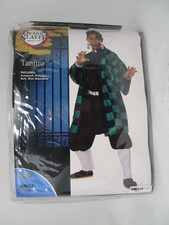 New Demon Slayer Halloween Costume Tanjiro Anime Spirit Adult Large Cosplay