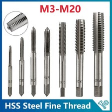 Fine Pitch HSS Thread Machine Taps Metric Plug Tap M3 M4 M5 M6 M8 M9 M10 M12-M20