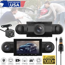 4 Channel Dash Cam Car Parking Camera 1080P HD G-Sensor Video Driving Recorder
