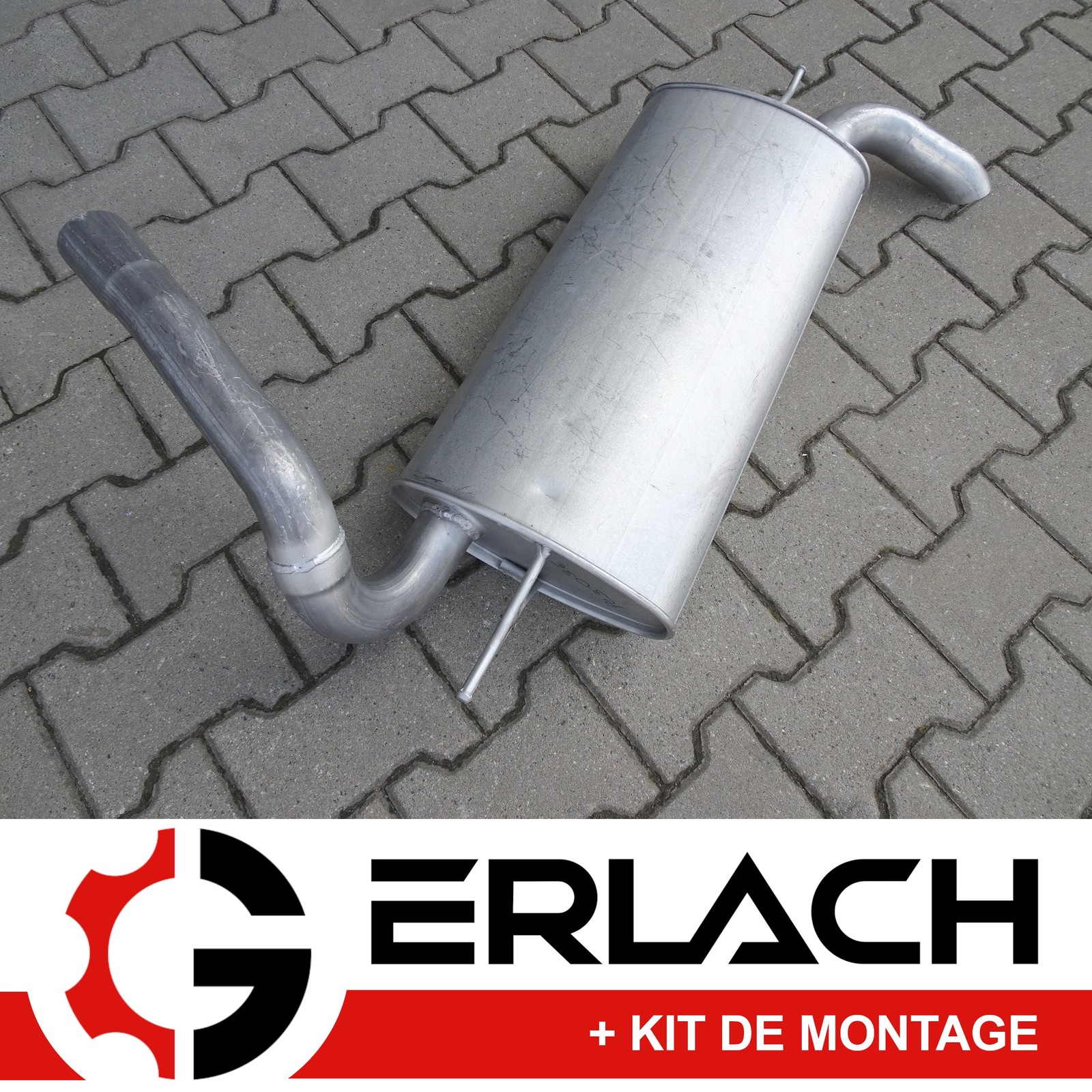 Silencieux arriere Ford C-Max II pot echappement 1.5 1.6 essence 6451