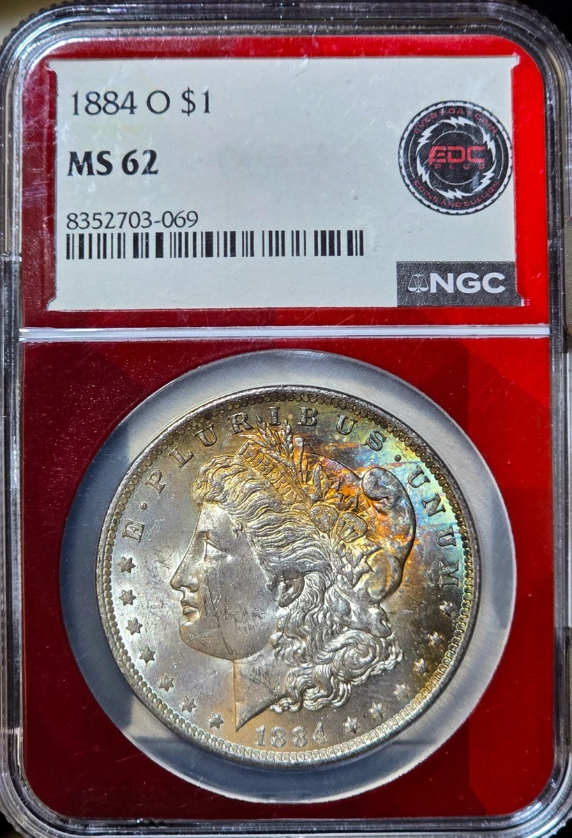 PCGS MS62 1884年 ニューオリンズ製 モルガンダラー MS 62 Graded 1884 Year Morgan US Dollars (1878-1921) for sale | eBay