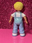 FISHER PRICE Loving Family Dollhouse BLOND BOY BLUE Overalls 1993 SON — photo 4