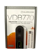 Alarm.com Video Door Bell VDB770 White/Black