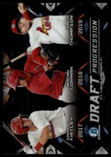 2019 Bowman Draft Zach Kirtley / Gorman / Thompson #DPR-STL Draft Progression