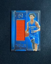 2024-25 Panini Silhouette Threads #THR-PAY Cameron Payne GW Patch Thunder JW62