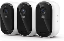 Arlo Essential 3rd GEN 2025 Wire-Free Indoor/Outdoor 2K Camera White 3 Pack