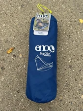 ENO SkyLite Hammock Portable Hammock With Bug Net In Pacific Blue - NEW