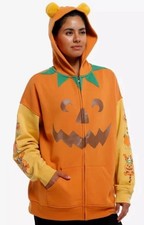 Winnie The Pooh Pumpkin Costume Hoodie Size SM Disney Her Universe New With Tags