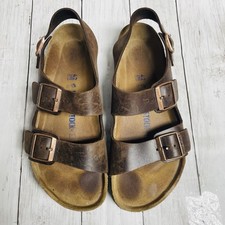 Birkenstock Milano Regular Fit Leather Habana US M 9 W 11 - EU 42.