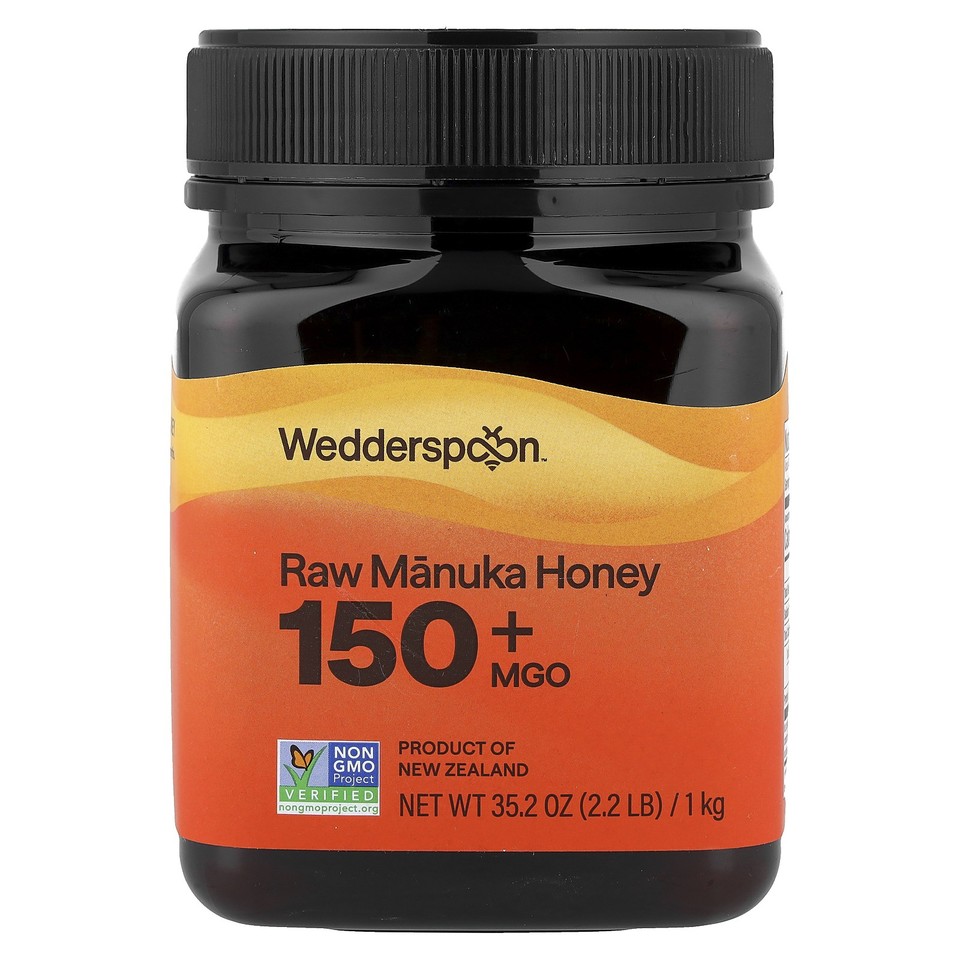 Raw Manuka Honey, 150+ MGO, 35.2 oz (1 kg)