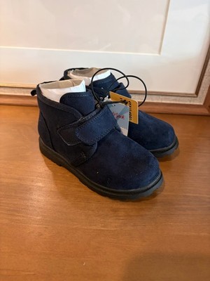 Cat & Jack ''Magnus'' Navy Blue Toddler Boots Shoes Size 9 NWT