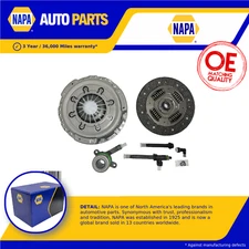 Clutch Kit fits OPEL MOVANO FD, JD 1.9D 2005 on 240mm NAPA 4405432 4405433 New