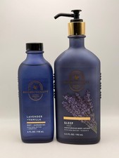 Bath Body Works LAVENDER Vanilla Body Massage Oil w/ Moisturizing Lotion
