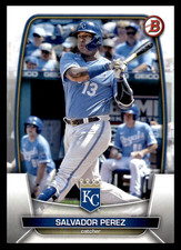 2023 Topps Bowman Salvador Perez #16 Kansas City Royals MLB Baseball Base Set