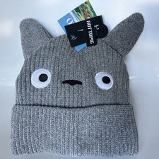 NWT Hot Topic Studio Ghibli My Neighbor Totoro RARE Lined Beanie Anime NOS