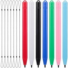 7 Pcs Lcd Writing Tablet Pen Stylus for Drawing Pad Board with Grip