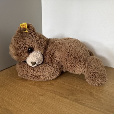 Steiff Stofftier Teddybär Kuscheltier Kuschelteddy Steiff Bär  Floppy Liegend