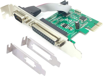 Pcie Combo Serial Parallel Expansion Card PCI Express to Printer LPT Port RS232