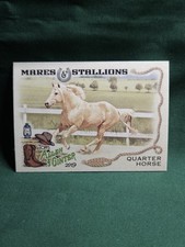 2019 Topps Allen And Ginter MARES & STALLIONS MS-2 QUARTER HORSE