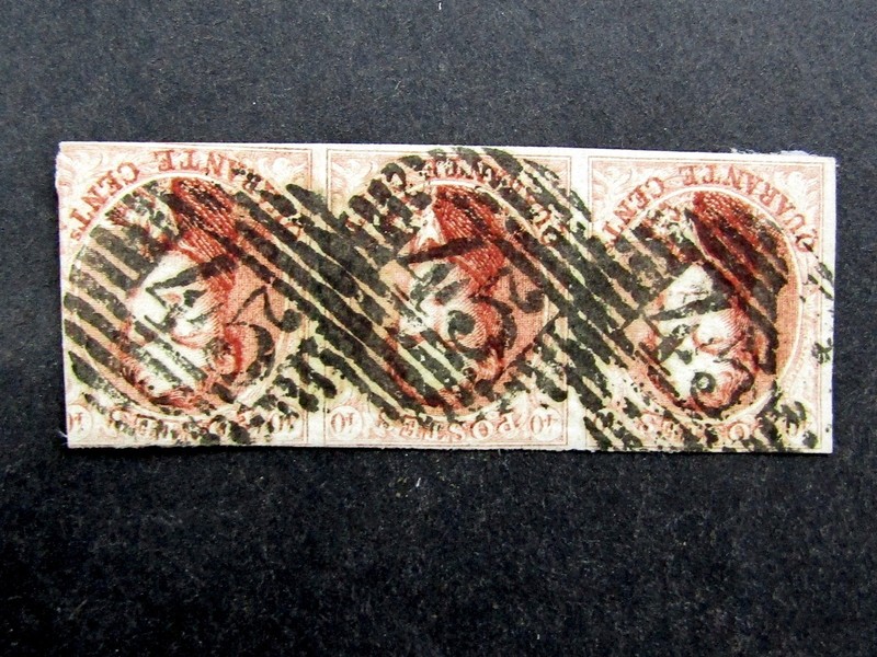 nystamps Belgium Stamp # 12 Used $450 L10y316