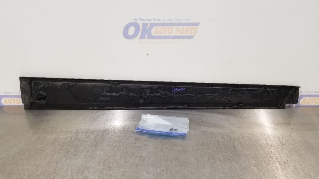 1990 FERRARI TESTAROSSA OEM RIGHT PASSENGER SILL PLATE UNDER DOOR MOULDING
