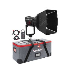 Aputure STORM 400x Tunable White LED Monolight V-Mount Bundle