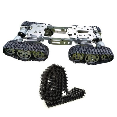 Robot Tanks Car Chassis Adjustable Track Base for Various Remote Control Systems
