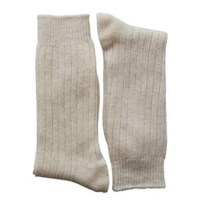 3 Pairs Men's Natural Pure 100% Wool Warm Boot Winter Socks Traditional Cream