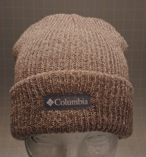 Unisex OSFA Columbia Knit Patch Winter Beanie Hat