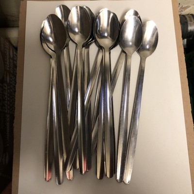X24 lange Teelöffel Kaffeelöffel 12 Latte Soda Löffel Eisbecher 7'' 175 mm