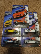 Hot Wheels 2025 BMW Silver Series Complete Set Of 5 BMW M 1 thru 5 wth Protector