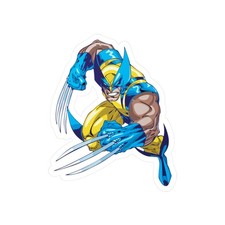 Wolverine Vinyl Decals, Marvel Comic Sticker, Super Hero Decal