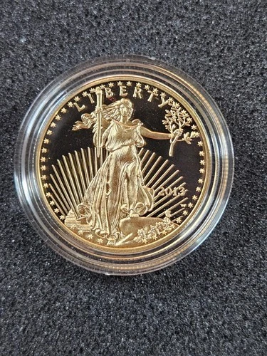 🌟 2013-W American 1 oz Gold Eagle $50 PROOF Coin IN CAPSULE ONLY (NO OGP)